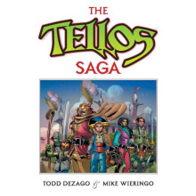 The Tellos Saga by Todd Dezago Hardcover Book