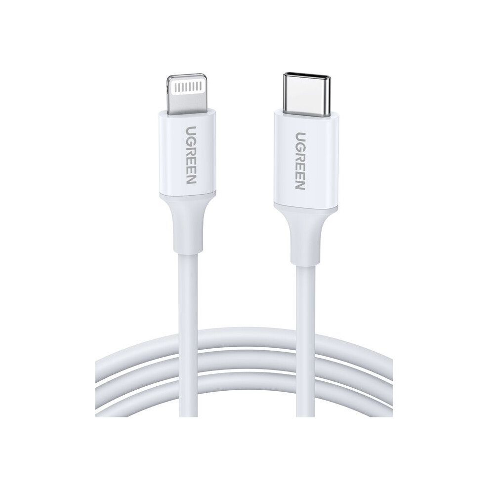Usb C To Lightning Cable - Ugreen - 1M - Mfi Certified - Fast Charging - Compatible With Iphone 6957303814930