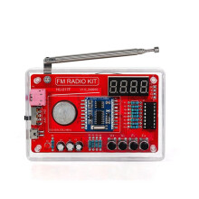 DIY FM Radio Electronic Kit 87-108MHZ FM Radio DIY Welding Practice Parts RDA580 DIY Soldering Project Practice Solder