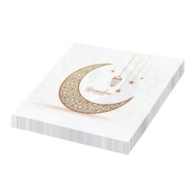 120PCS RAMADAN Napkin Dinner Table Napkins Paper Disposable Safe Fragrant Free Soft Mouth Wiping Tissue