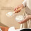 Rice Spoon Non-Stick Kitchen Tools with Wooden Handle Vertical Serving Spoon Spatula Suitable for Kitchen Cooking B 6