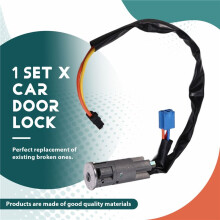 Ignition Lock Car Door Lock Fuel Tank Lock Set of 3 Locks + Neiman + Fuel Cap + 2 Keys for 206 (From 1998)