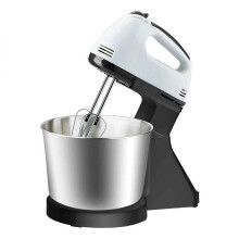 Sokoldalú elektromos kézi mixer, rápattintható tárolótok a könnyű rendszerezésért, rozsdamentes acél tartozékok a tartósságért,