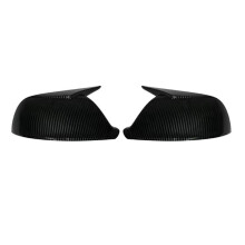 Car Rear View Mirror Cover Side Mirror Shell for Q5 SQ5 8R 2009-2017 Q7 4L 2010-2015 Carbon Fiber