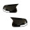 Coques de Rétroviseur pour   E140 E150 2006-2013, Noir Brillant 5