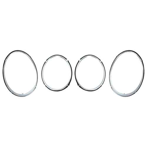 Electroplated Bright Strip Headlight Ring Frame for   Flying Spur 2005-2013