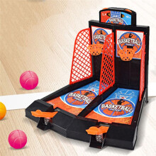 2-Player Desktop Basketball Game Finger-Controlled Basketball Court, Fun Tabletop Sports Game for Home and Office