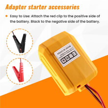 Auto Noodstroom DIY Adapter Auto-Ontsteking Jumpstarter voor  18V 20V Accu
