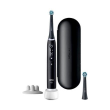 Elektrische Zahnbürste Oral-B iO 6 Schwarz - 3 Bürstenköpfe - 5 Putzmodi - Integrierter Timer