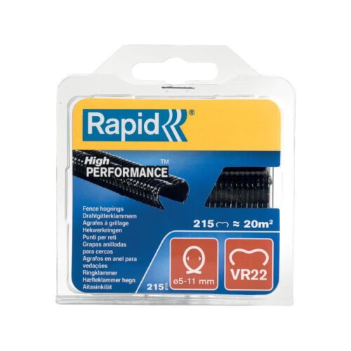 Rapid RAPID 215 black VR22 staples