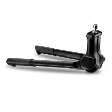 Dubbele centrale steun URSUS Jumbo 80 van zwart aluminium - Maat 26 tot 28 inch - Maximale belasting 80 kg