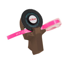 Mini draagbare handmatige labelprinter, lichtgewicht en compact ontwerp met 9 mm PVC-labeltape, doe-het-zelf 3D-embossing labelprinter voor thuis en