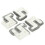 Windproof ABS Window Lock Stopper 88 Type Dustproof Seal Block 1