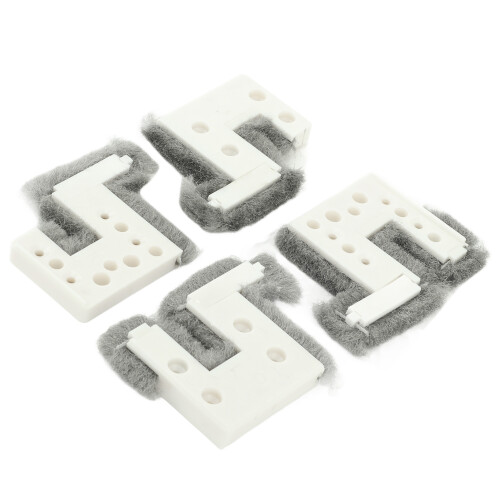 Windproof ABS Window Lock Stopper 88 Type Dustproof Seal Block