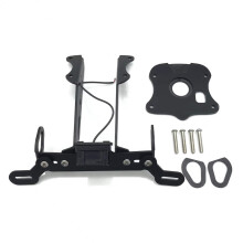 Adjustable Angle Motorcycle License Plate Holder LED Light Compatible Fender Eliminator Replacement For MT09Sturdy Aluminum Alloy Construction Easy