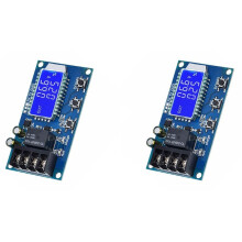 2X Loodzuur-Lithium-Acculadermodule 6-60V 10A LCD-Scherm Controle Overbelastingsbeveiligingskaart Automatisch Opladen