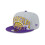 New Era LA Lakers Tip-Off Mens NBA Authentics 9Fifty Grey New Era Cap 1