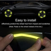 Reflective Tyre Rim Stickers Waterproof