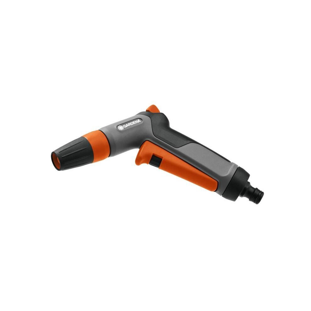 Gardena Classic Cleaning Nozzle: Water Nozzle For Cleaning And Spraying, With Impulse Trigger And Lock, Frost Protection, Packaged (18301-20)