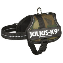 Julius-k9, 162m-bb2, Powerharness, Size: Baby 2, Camouflage - Harness Dog - harness baby dog juliusk9 powerharness 2 xs camouflage trixie size chest