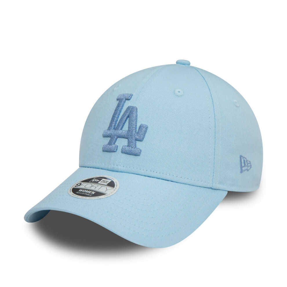 New Era La Dodgers Cap Adjustable Womens Metallic Logo 9Forty Blue