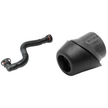 2 Pcs Car Accessories: 1 Pcs Engine Crankcase Breather Hose 94810721702 & 1 Pcs Car Aerial Retainer Base Cover