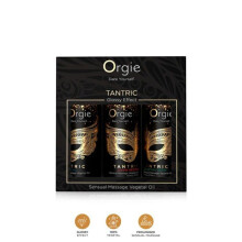ORGIE - TANTRISCHE MINI-KOLLEKTION: SENSUELLE MASSAGEÖLE 3 X 30 ML