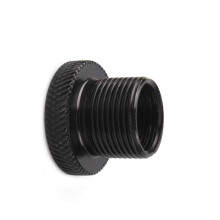 Protetor de Rosca para Sistemas de Filtro de Óleo, Adaptador de Aço M14X1L para 5/8-24 com Recartilhado Reforçado, Adaptador de Rosca Durável