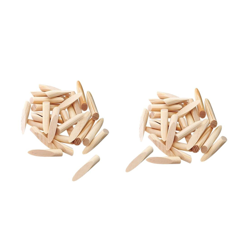 100X Trimmable Solid Wooden Plugs Jig Screws Pocket Holes Woodworking 6901423092082