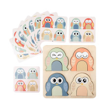 Wooden Puzzle for Kids Game Animal Puzzle for 1 2 3 Year Old Kids Boys