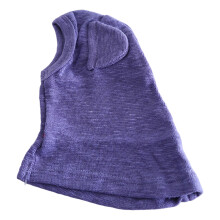 Cartoon Warm Hat for Pet with Ear Headgears for-Purple L