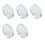 Glass Pattern Weights for Sewing,Fabric Weights for Pattern Cutting, Sewing Weight Cloth Dressmaking Pattern Making 5PCS 1