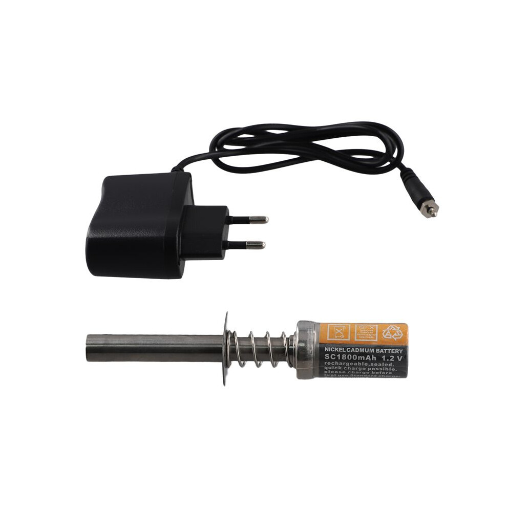 For Hsprc Nitro 1.2 V 1800Mah 3600Mah Glow Plug Igniter Suitable For Rc Car 1/8 1/10 80101 Rechargeable Charger,Eu Plug Light 4712089753680