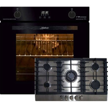 Kaiser EH 6367 +KG 9356, Forno elettrico, Autonomo, 79L, 10 funzioni + piano cottura a gas 90 cm