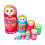 10Pcs Wooden Russian Nesting Dolls Decoration Stacking Doll Set for Ch 1