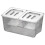 (2 compartments, 33x20.2x18cm) Chilled Condiment Server With Removable Inner Compartment Provides 1