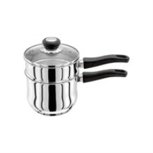 Judge Vista Porringer/Double Boiler/Bain Marie Saucepan And Base 16cm