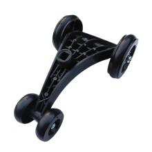 Twist Car Tripod Portable Adjustable Easy to Use Wiggle Triangle Wheel