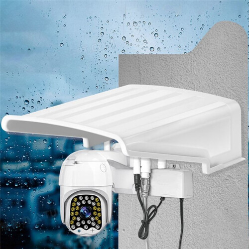 Sun Shade Protective Cap Camera Top Cover Security Camera Cover Shield Camera Housing Cover Rain Protector 2