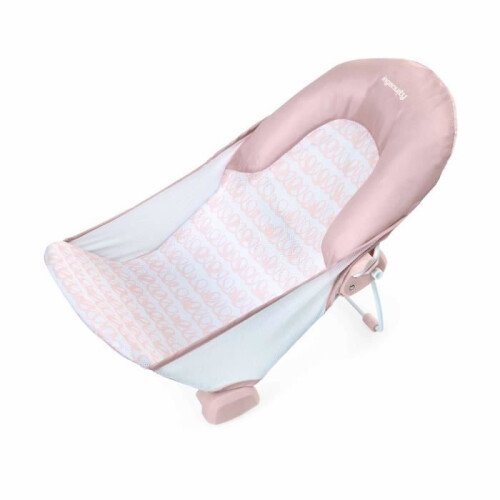 Ingenuity INGENUITY Folding Bath Transat for Baby Girl Pink