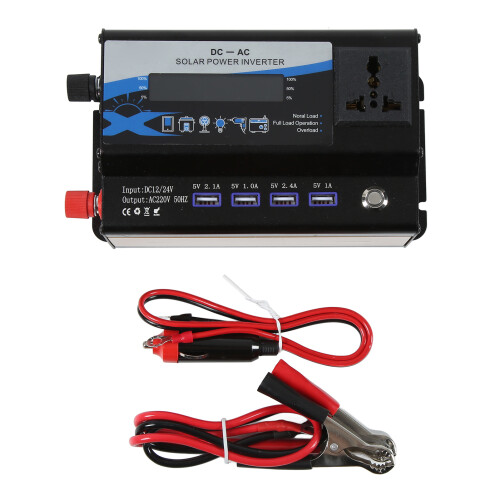 Μετατροπέας DC σε AC Ισχύος Μετατροπέας 12V24V Έξοδος Τροποποιημένου Ημιτονοειδούς