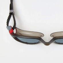 Zoggs Swimming Goggles 2.0 with  Anti-Fog Lenses in Black/Red/Smoke - One Size