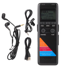 Compact Digital Voice Recorder with Clear Recording and Advanced Noise Reduction, Voice Activated Recording for Extended Sessions, Large Storage and
