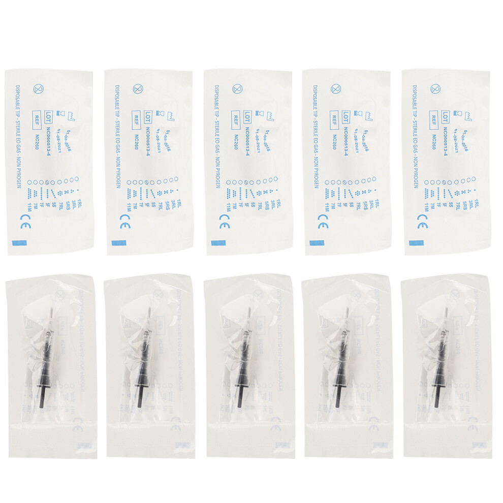 Microshading Needles for Permanent Makeup, Stainless Steel Cartridge Needles, Pre Sterilized for Hygiene, Transparent Shell Ensures Visibility, Easy