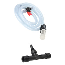 1 Inch Plastic Fertilizer Injector with Water Tube for Lawn Garden Greenhouse