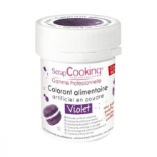 Corante alimentar em pó 20 g - roxo