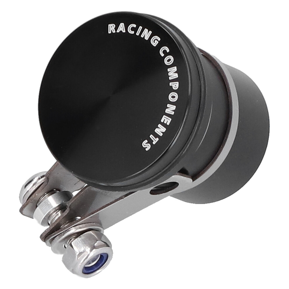 Universal Motorcycle Brake Fluid Reservoir Oil Cup Cnc Aluminum Black 6941378600154