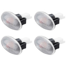 4 Unidades para 206 407 607 Indicador de Lâmpada Repetidora de Luz Marcadora Lateral de Sinal 632574
