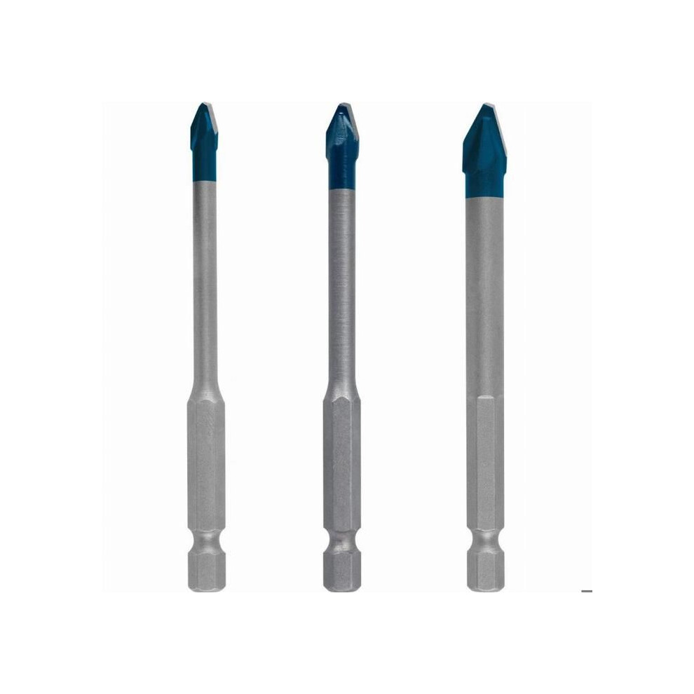 Bosch EXPERT HEX-9 HardCeramic Fliesenbohrer-Set - 3-teilig - 5mm, 6mm, 8mm - Sechskantschaft - Bild 6