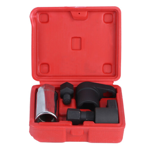 5pcs 22mm/7/8in Oxygen Sensor Socket Wrench Set Chrome Vanadium Steel 1